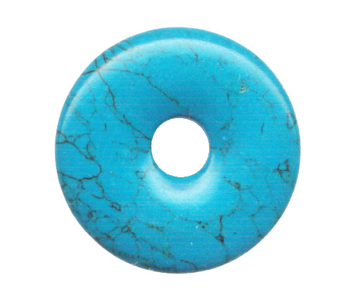 35MM DONUT SYNETHIC TURQUOISE